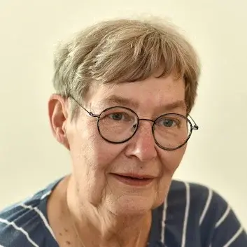 Porträt von einer Seniorin